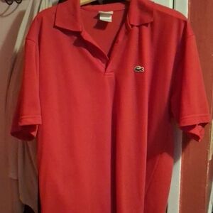 Lacoste Red Polo Shirt